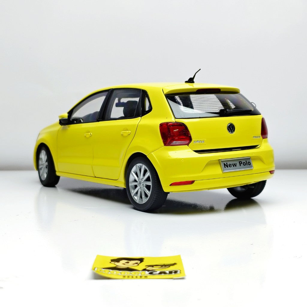 1 18 Volkswagen Polo Diecast Scale Model Car back