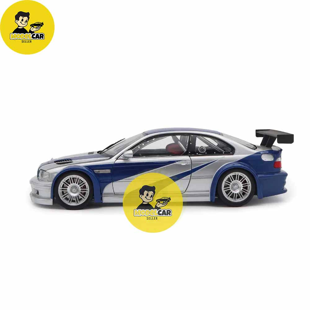 1:18 DCN BMW M3 GTR E46 Need For Speed NFS 9 Diecast Scale Model Car