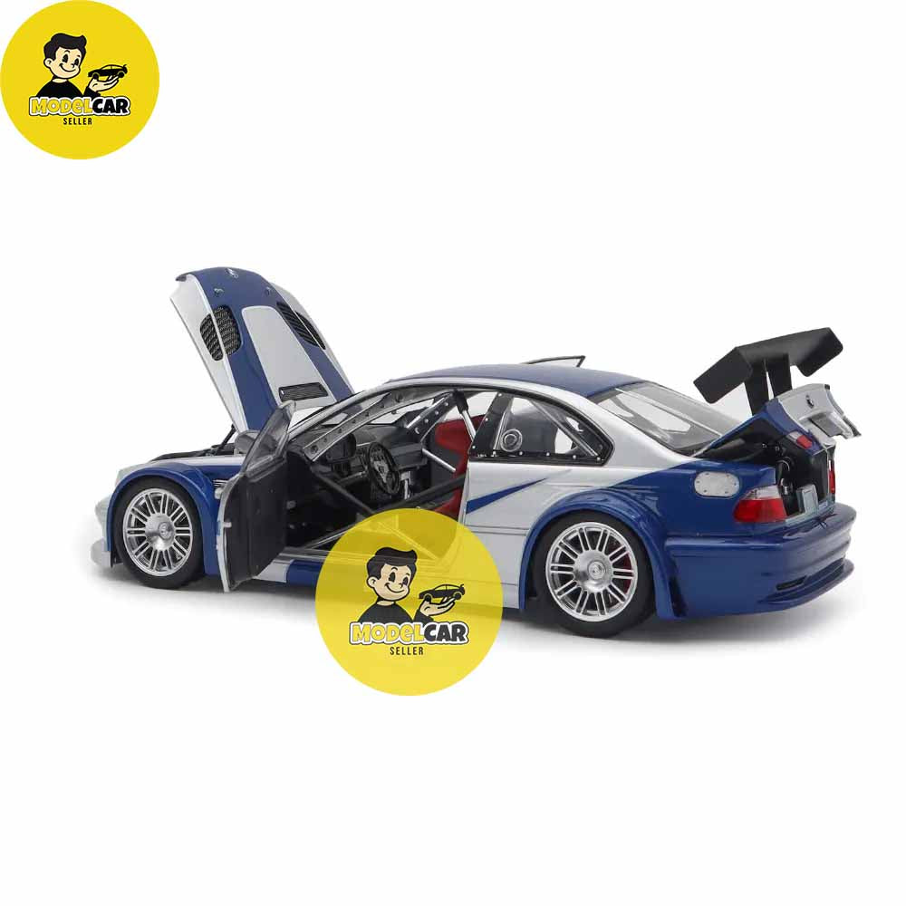 1:18 DCN BMW M3 GTR E46 Need For Speed NFS 9 Diecast Scale Model Car