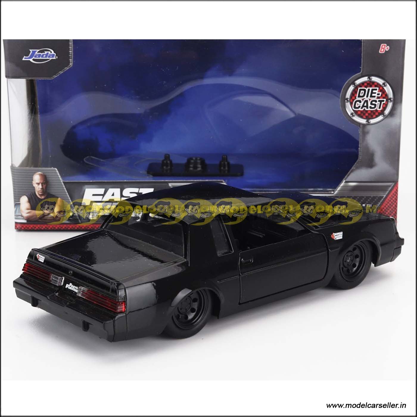 1/32 Jada BUICK DOM'S GRAND NATIONAL 1987 FAST & FURIOUS II (2003) Diecast Scale Model