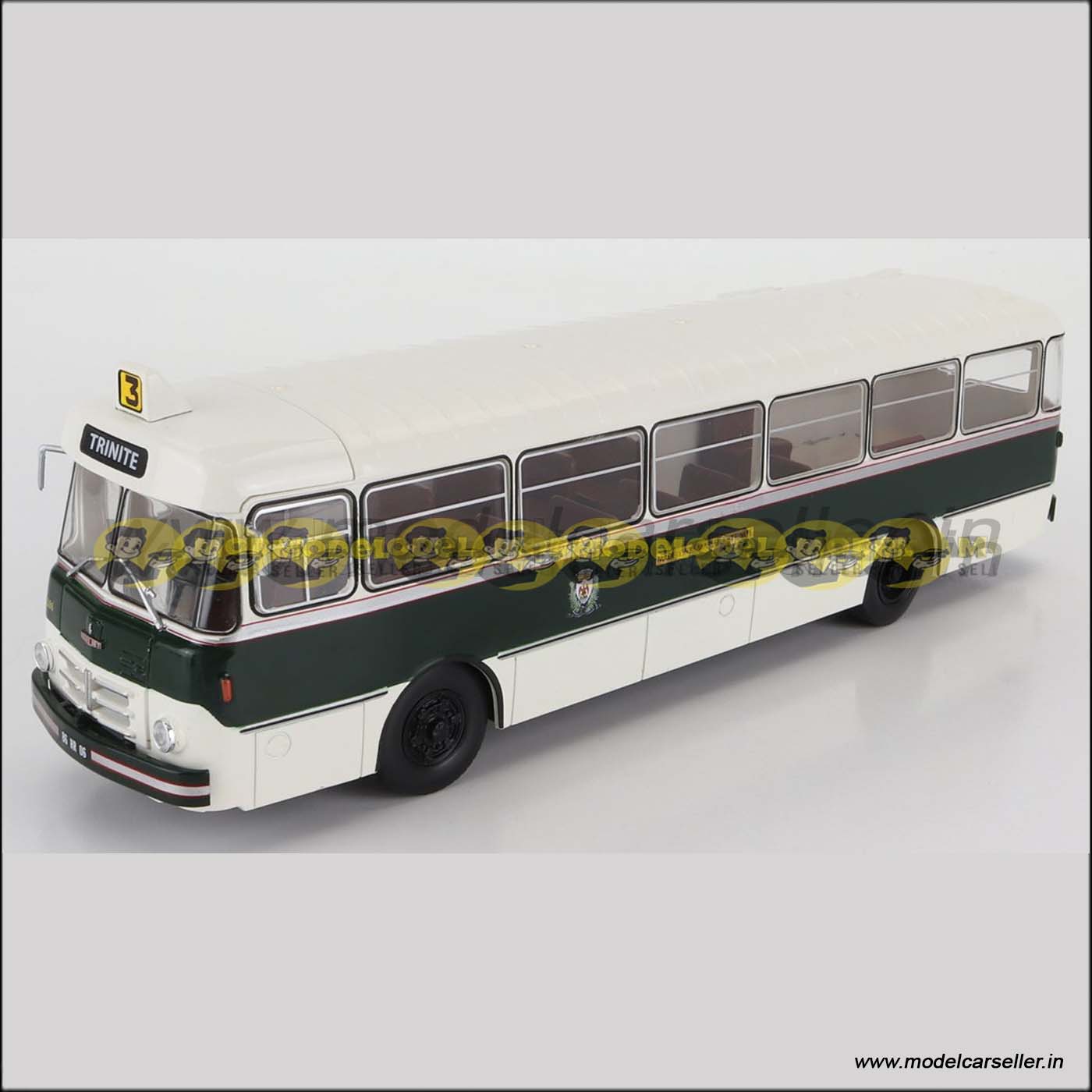 1/43 Altaya BERLIET PLR10 MADELEINE MASSENA 1955 Diecast Scale Model Bus