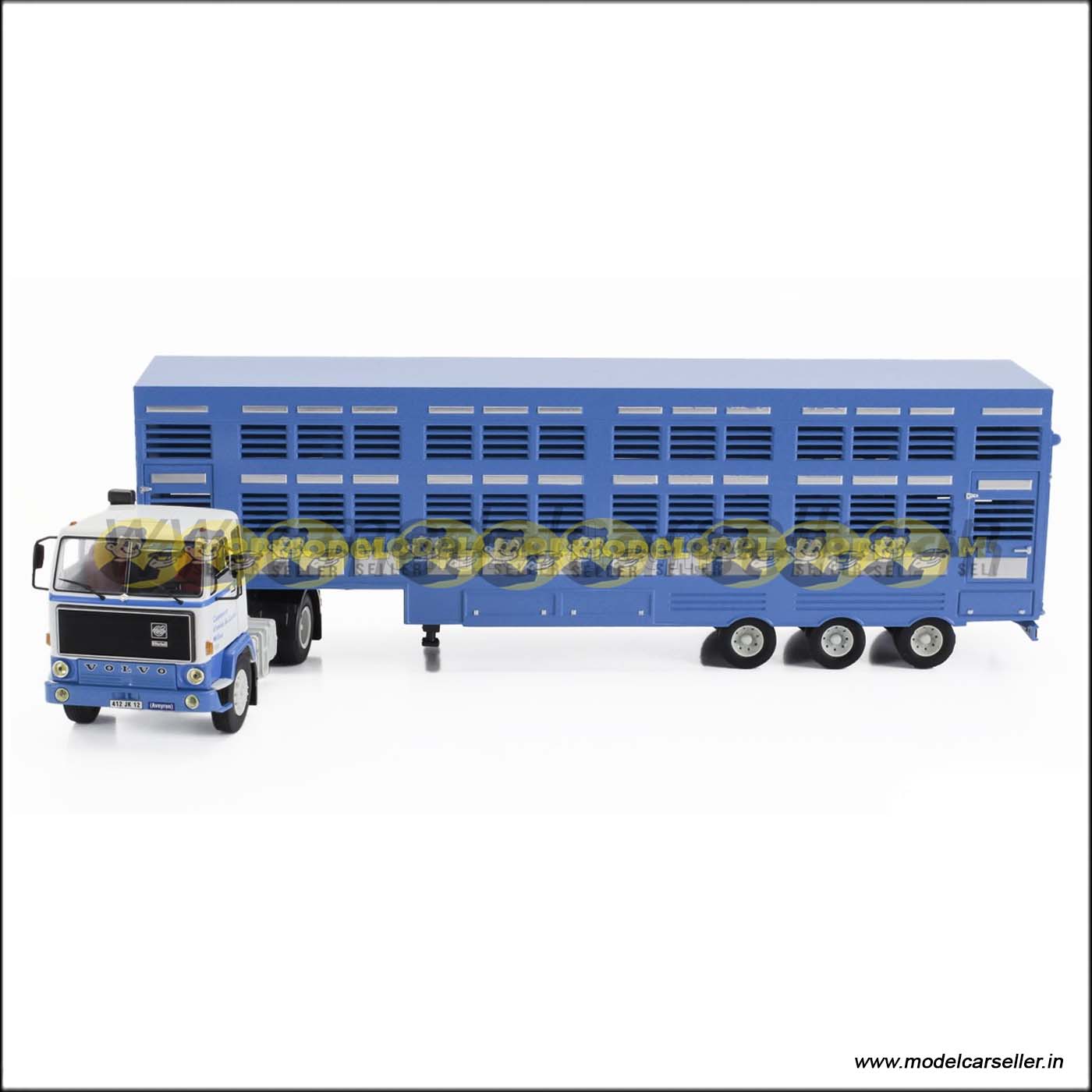 1/43 Altaya VOLVO F89 TRUCK Livestock Diecast Scale Model side