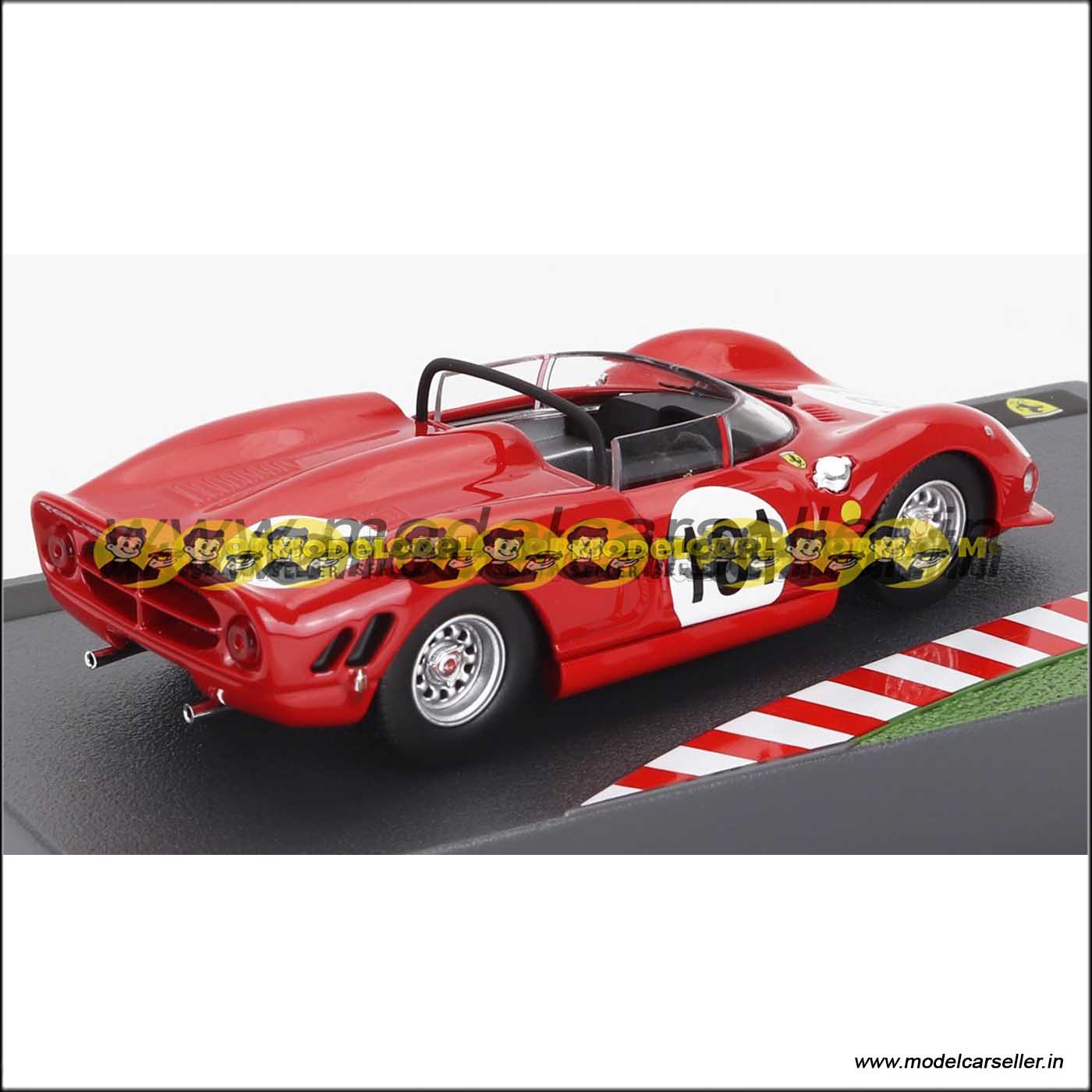 1/43 Ferrari 275P SPIDER N 181 1965 GIANPIERO BISCALDI Altaya Diecast Scale Model Race Car