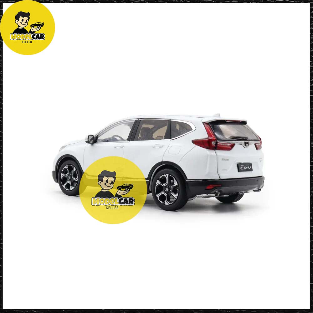 118 scale honda crv white color diecast model back