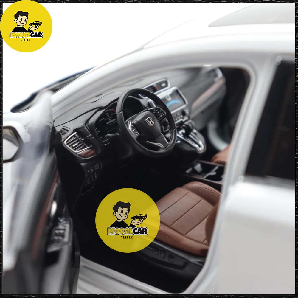 118 scale honda crv white color diecast model interior