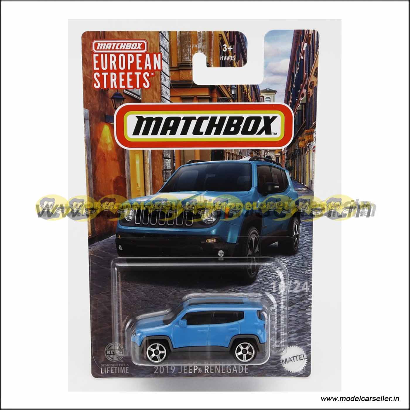 1/64 Hot Wheels Matchbox Jeep RENEGADE 2016 Diecast Scale Model Car