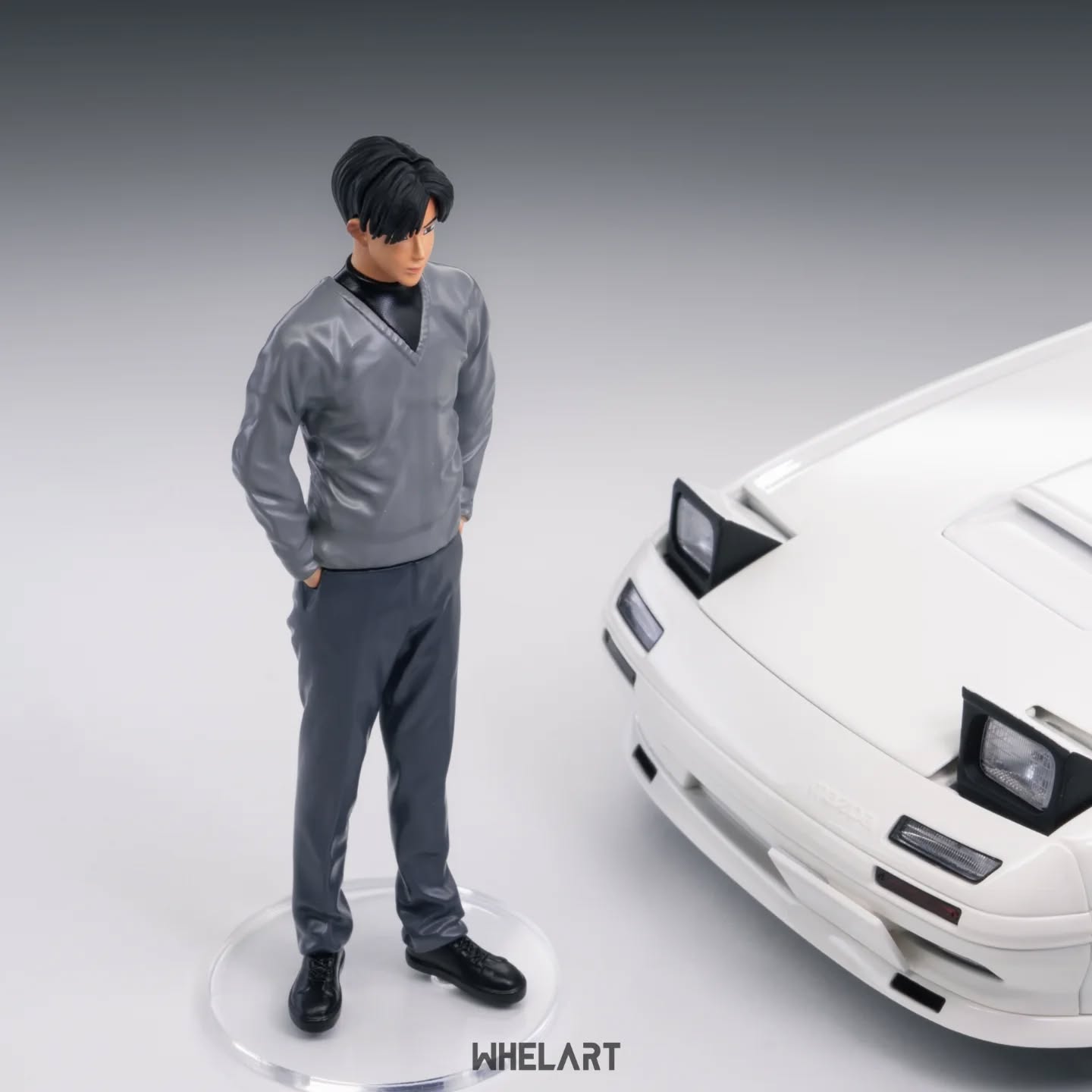 PRE-ORDER 1/18 Mazda RX 7 Initial D FC3S 30th Anniversary Whelart Diecast Scale Model Car