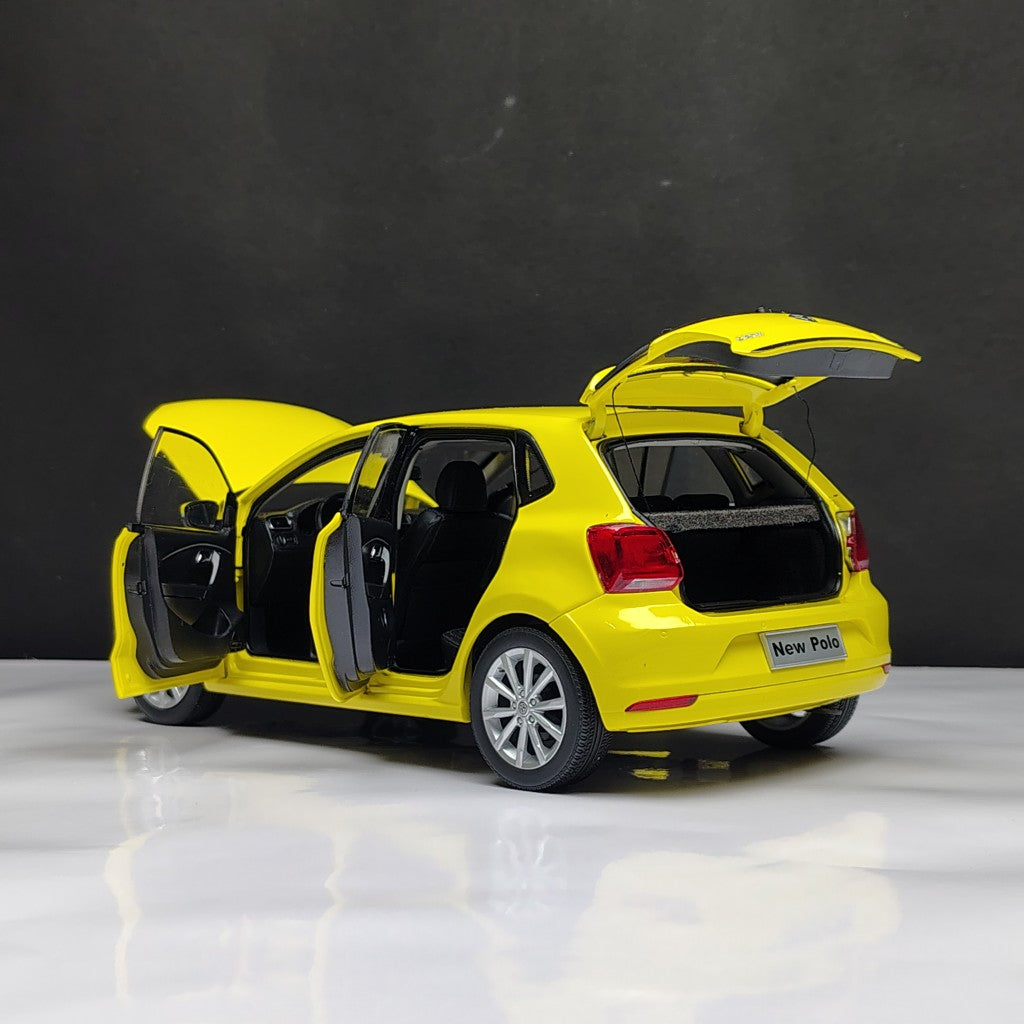1 18 Volkswagen Polo Diecast Scale Model Car back