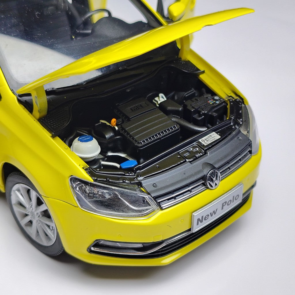 1 18 Volkswagen Polo Diecast Scale Model Car engine