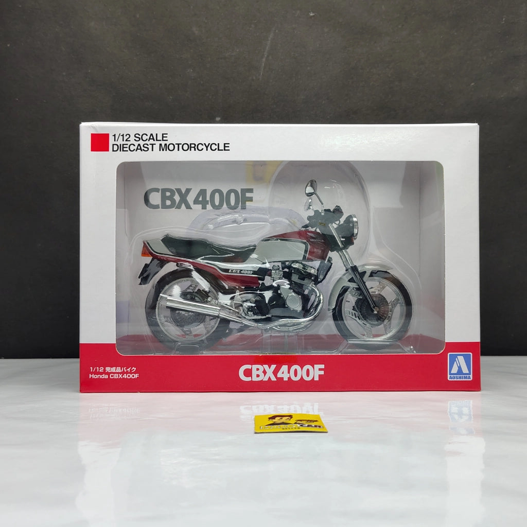 1/12 AOSHIMA Honda CBX 400F Diecast Model Motorcycle