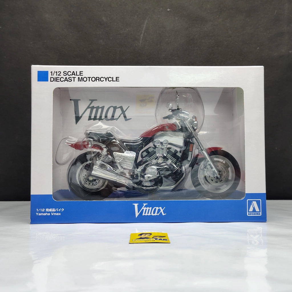 1/12 AOSHIMA Yamaha Vmax Diecast Model Motorcycle – Model Car Seller
