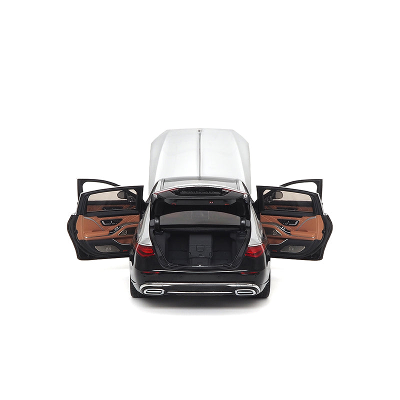 1/18 Mercedes Maybach S Class S680 2021 Obsidian Black Almost Real