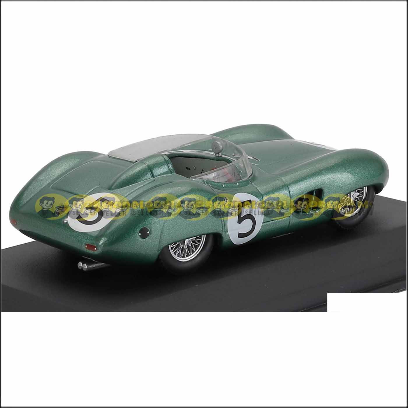 1/43 Altaya ASTON MARTIN DBR1 DAVID BROWN RACING 1959 ROY SALVADORI CARROLL SHELBY Diecast Scale Model Car