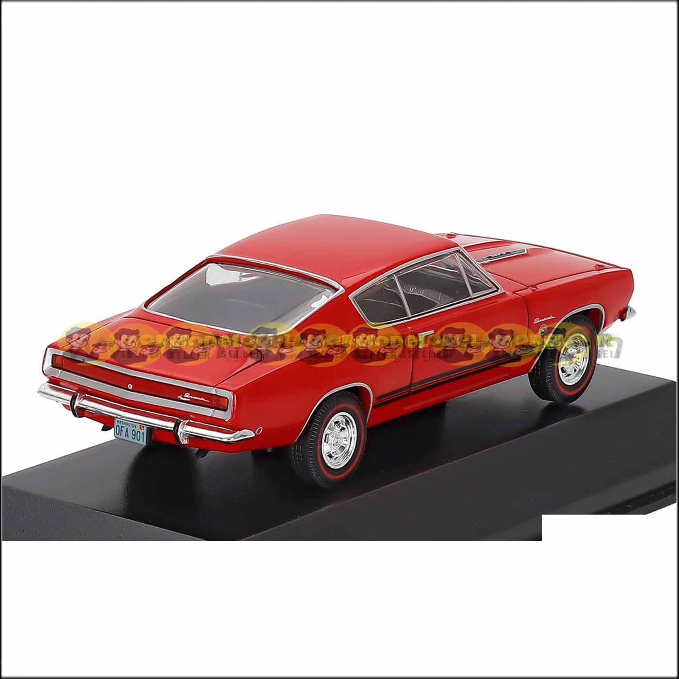 1/43 Altaya PLYMOUTH BARRACUDA SPORTS 1968 Diecast Scale Model Car