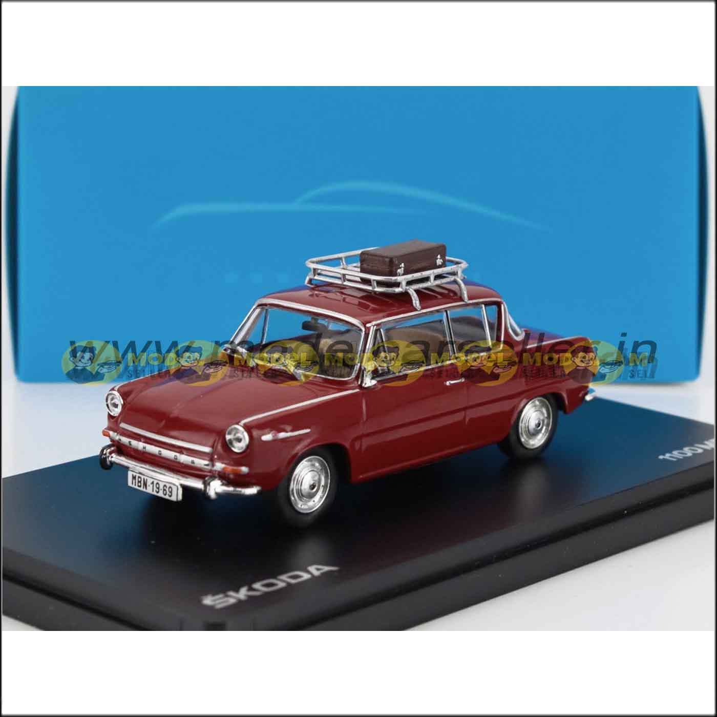 ABREX 1/43 SKODA 1100 MBX 1969 Diecast Scale Model Car