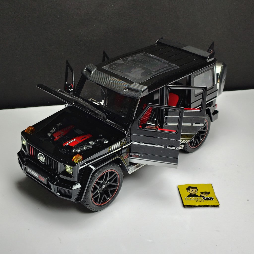 1:18 Mercedes Benz G800 Brabus G Wagon Diecast Scale Model