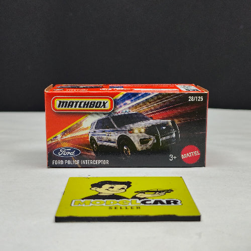 1/64 Matchbox Hot Wheels Ford Police Interceptor Diecast Model