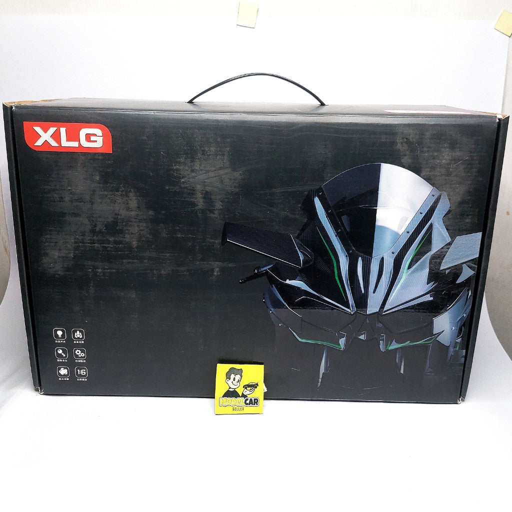 1/6 XLG Kawasaki Ninja H2R Diecast Scale Model Bike
