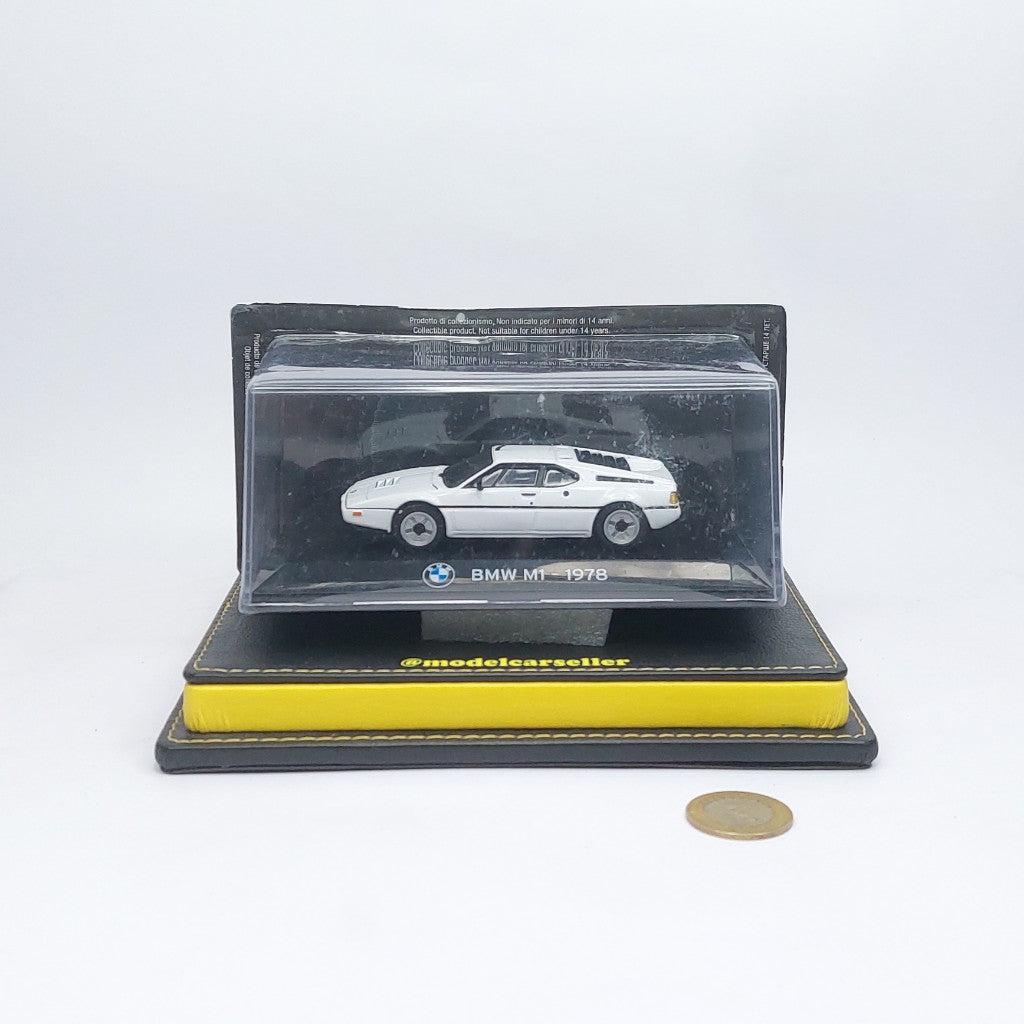 1:43 Altaya BMW M1 1978 Diecast Scale Model Car