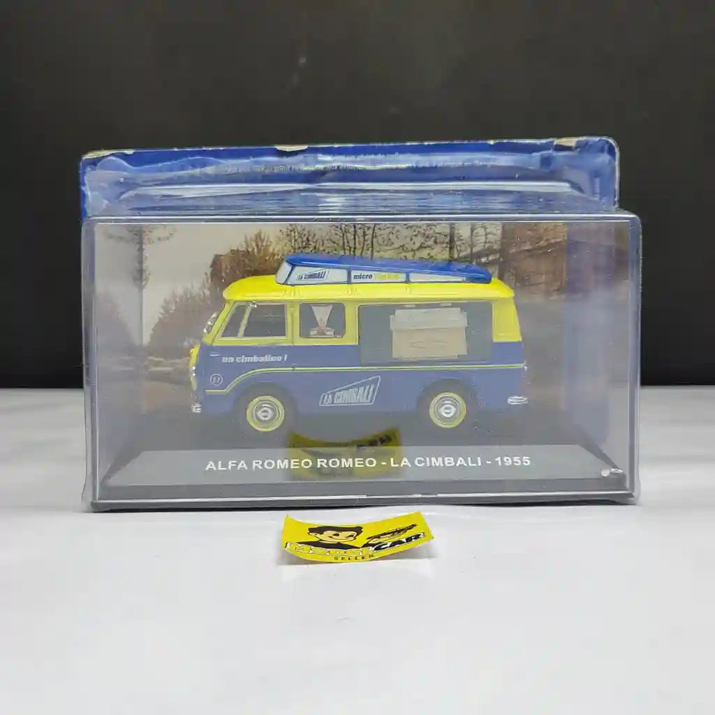 1:43 Altaya Alfa Romeo La Cimbali Van 1955 Diecast Scale Model Car