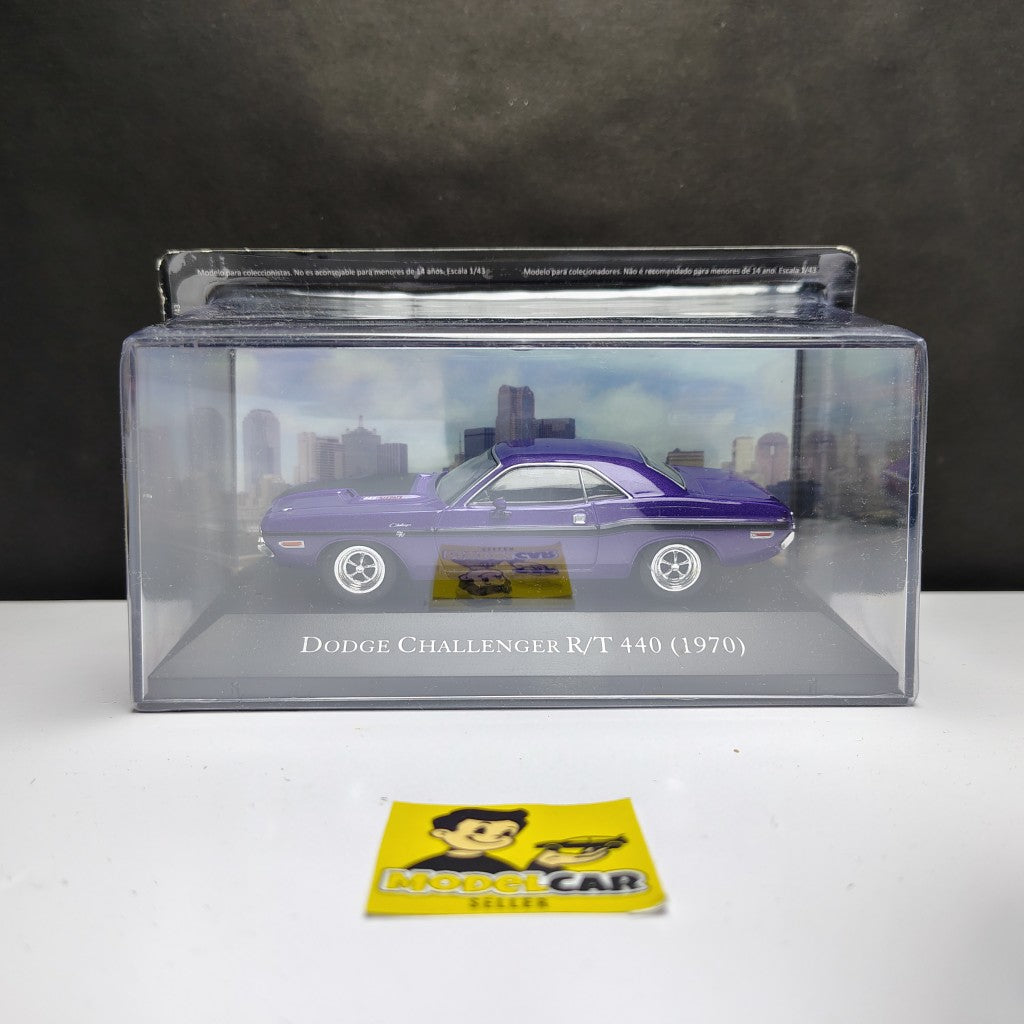 1:43 Altaya Dodge Challenger RT 440 1970 Diecast Scale Model Car
