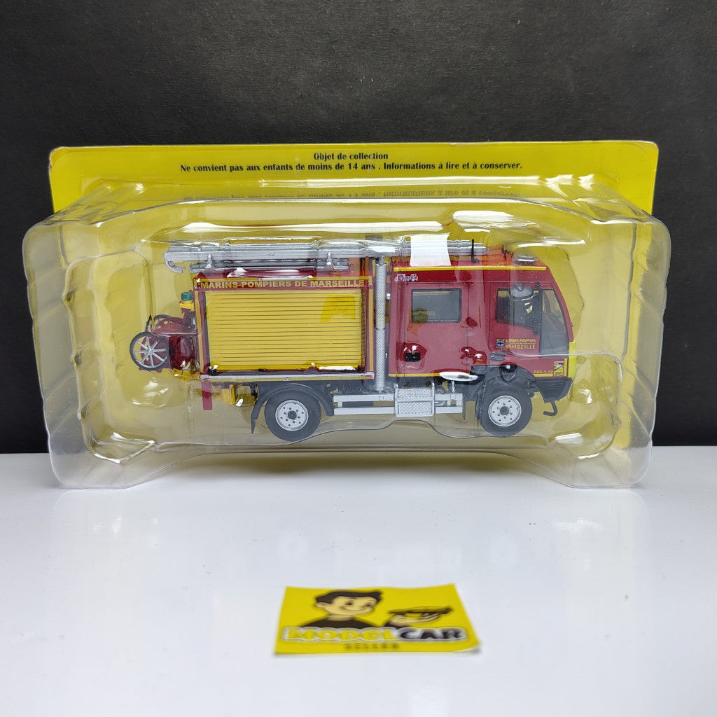 1:43 Altaya AEBI Tanker Truck Fire Engine 2017 Diecast Scale Model Car