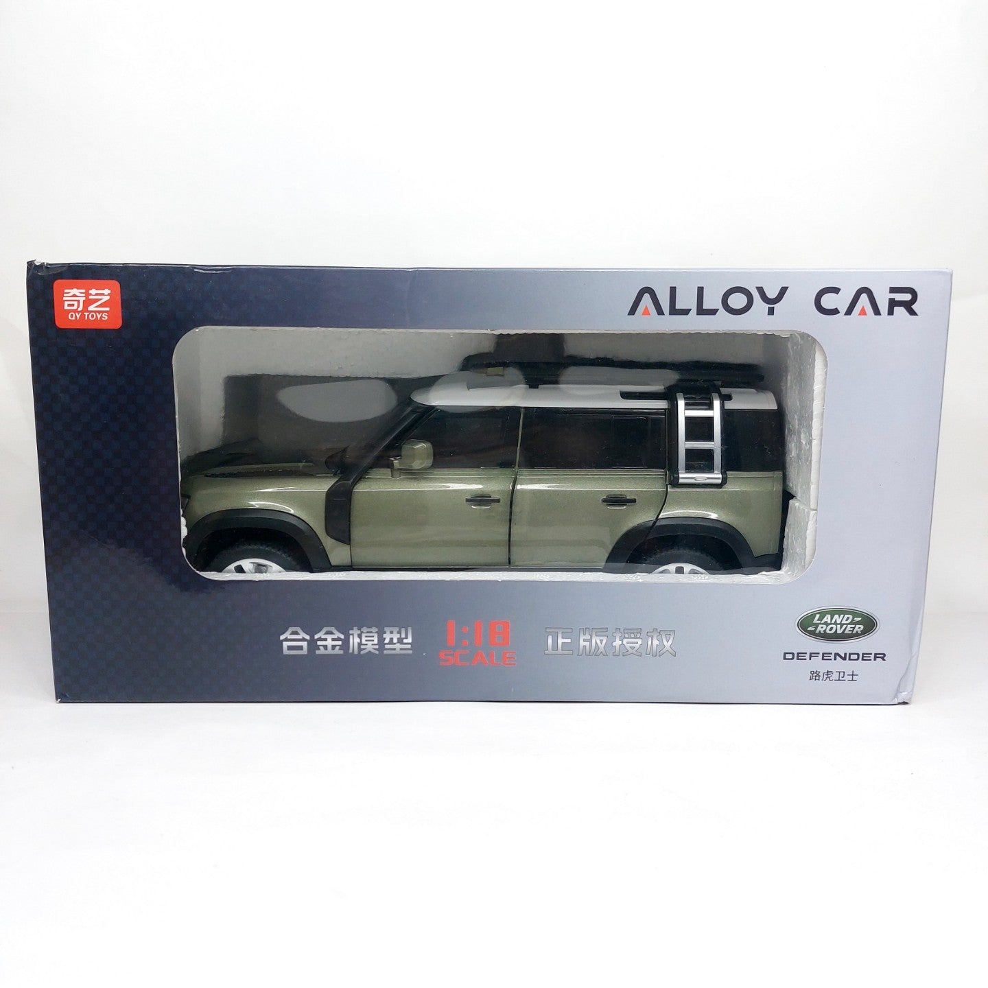 1:18 QY Toys Land Rover Defender Diecast Model Car