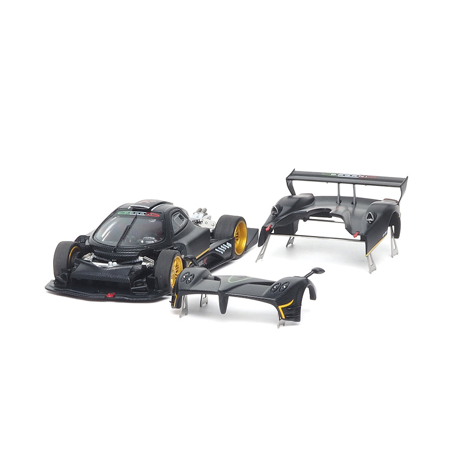 1/64 Almost Real Pagani Zonda R Carbon Fiber Diecast Scale Model