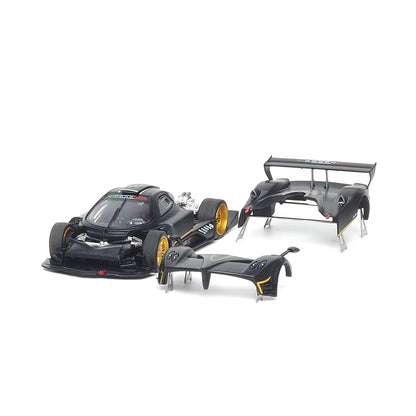 1/64 Almost Real Pagani Zonda R Carbon Fiber Diecast Scale Model