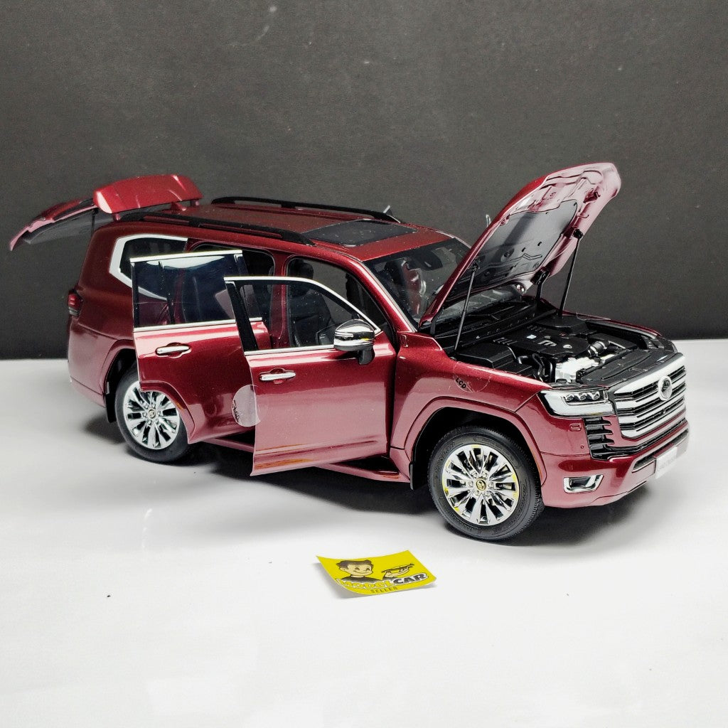 1:18 LCD Land Cruiser LC300 ZX Diecast Scale Model Car