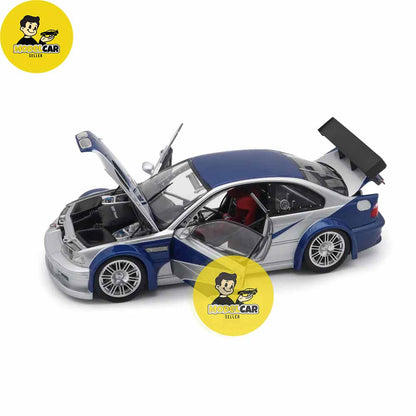 1:18 DCN BMW M3 GTR E46 Need For Speed NFS 9 Diecast Scale Model Car