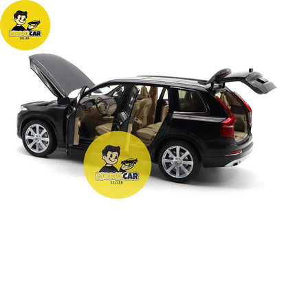 118_Volvo_XC90_2015_SUV_Diecast_Model_Car_SUV_Toys_Boys_Girls_Gifts_black_back doors open