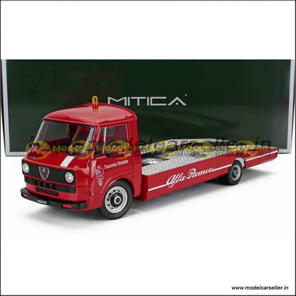 PREORDERS 1/18 MITICA DIECAST ALFA ROMEO A12 1977 Diecast Scale Model Tow Truck