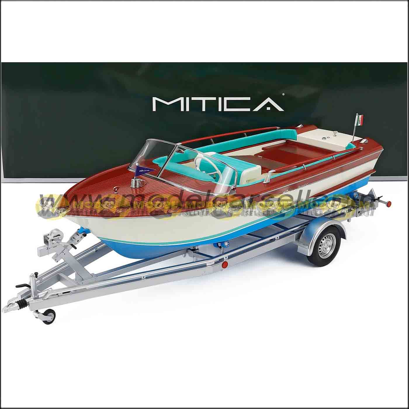 MITICA DIECAST 1/18 RIVA JUNIOR 1966 MOTORBOAT Diecast Scale Model