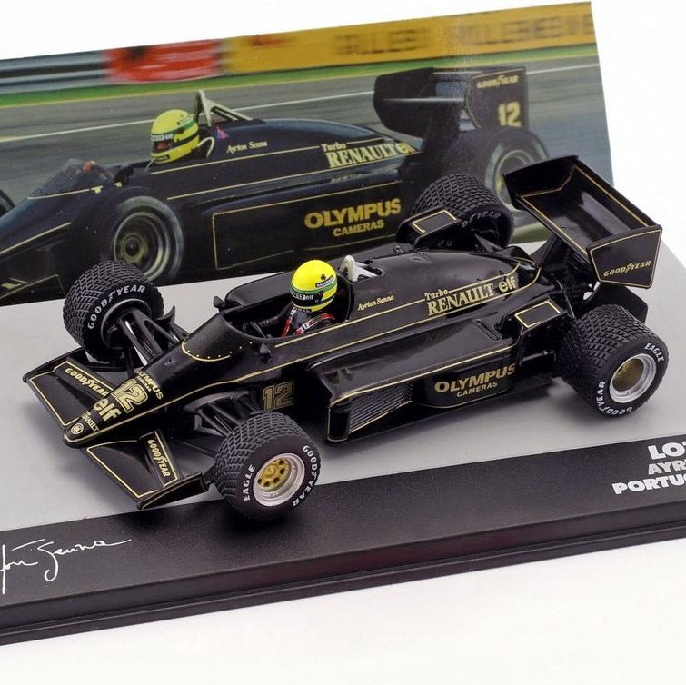 1/43 Altaya Ayrton Senna Lotus 97T Portugal GP 1985
