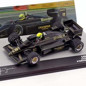 1/43 Altaya Ayrton Senna Lotus 97T Portugal GP 1985