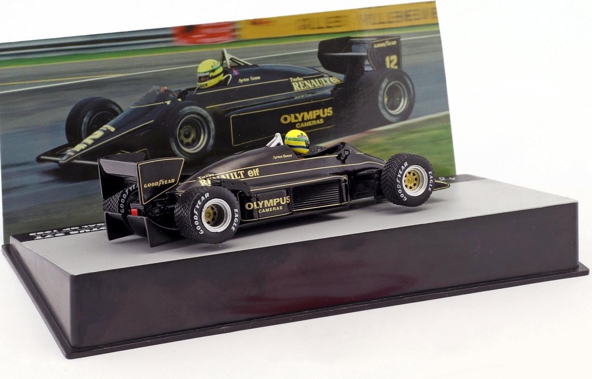 1/43 Altaya Ayrton Senna Lotus 97T Portugal GP 1985