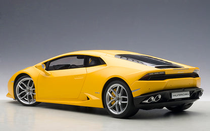 1/12 LAMBORGHINI HURACAN LP610-4 AUTOART MATT YELLOW 12097  Diecast Scale Model Car