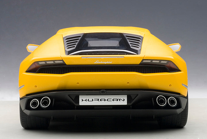 1/12 LAMBORGHINI HURACAN LP610-4 AUTOART MATT YELLOW 12097  Diecast Scale Model Car