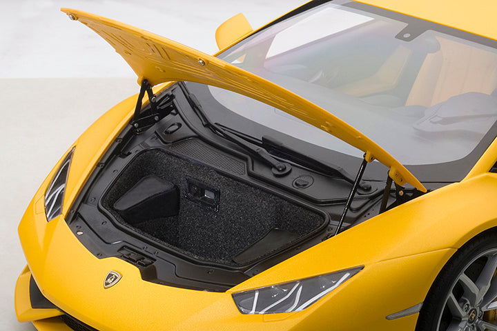 1/18 LAMBORGHINI HURACAN LP610-4 AUTOART MATT YELLOW 12097  Diecast Scale Model Car