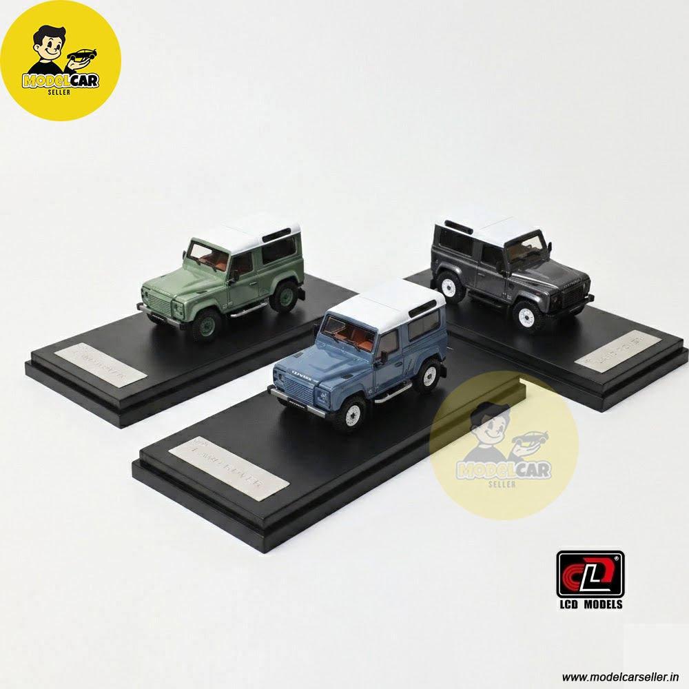 PREORDER 1/64 LCD Land Rover Defender 90 2017 Diecast Scale Model SUV