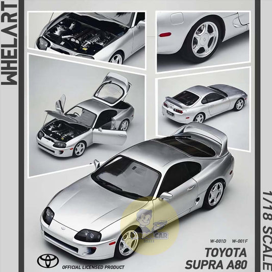 PRE-ORDER 1/18 WHELART Toyota Supra A80 Diecast Model Car