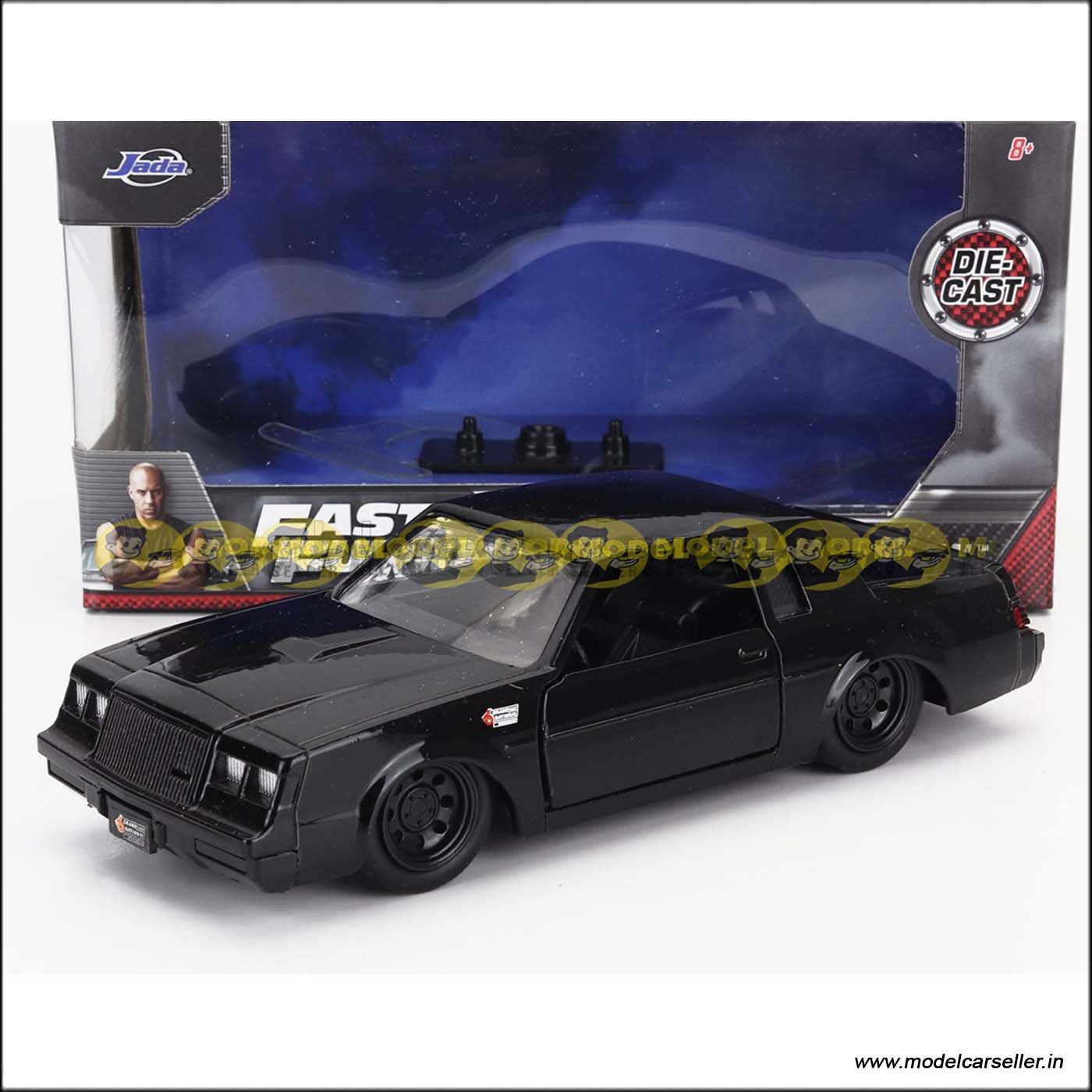 1/32 Jada BUICK DOM'S GRAND NATIONAL 1987 FAST & FURIOUS II (2003) Diecast Scale Model