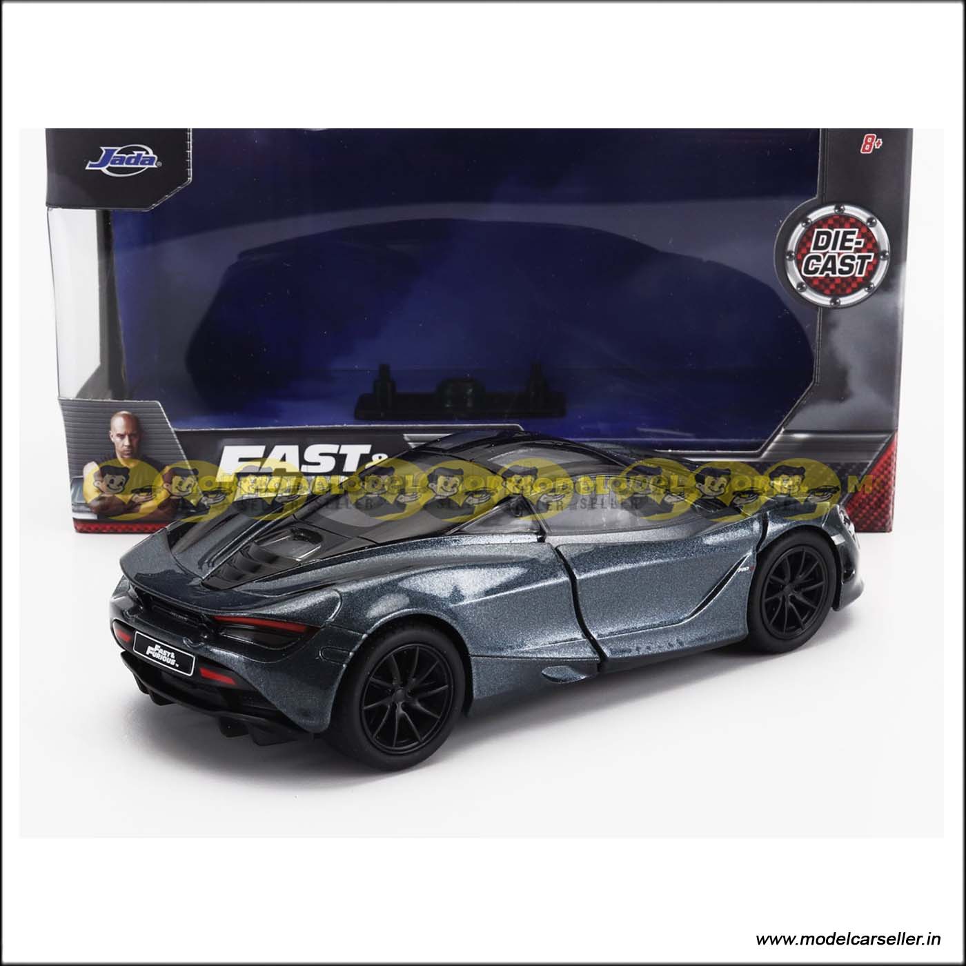 1/32 Jada McLAREN SHAW'S 720S FAST AND FURIOUS HOBBS AND SHAW 2019 Diecast Scale Model