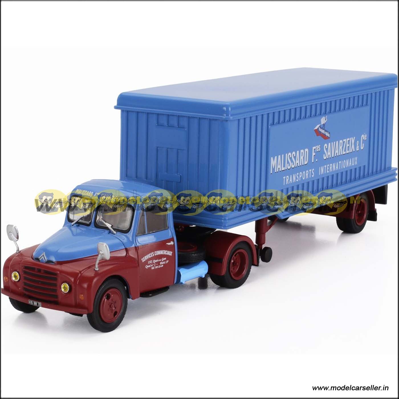 1/43 Altaya CITROEN TRUCK MALISSARD SAVARZEIX 1961 Diecast Scale Model
