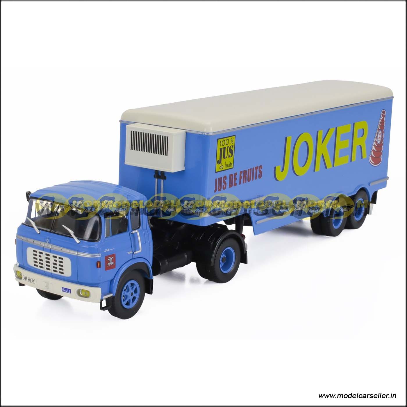 1/43 Altaya BERLIET JUS DE FRUITS TR12 Truck 1964 Diecast Scale Model