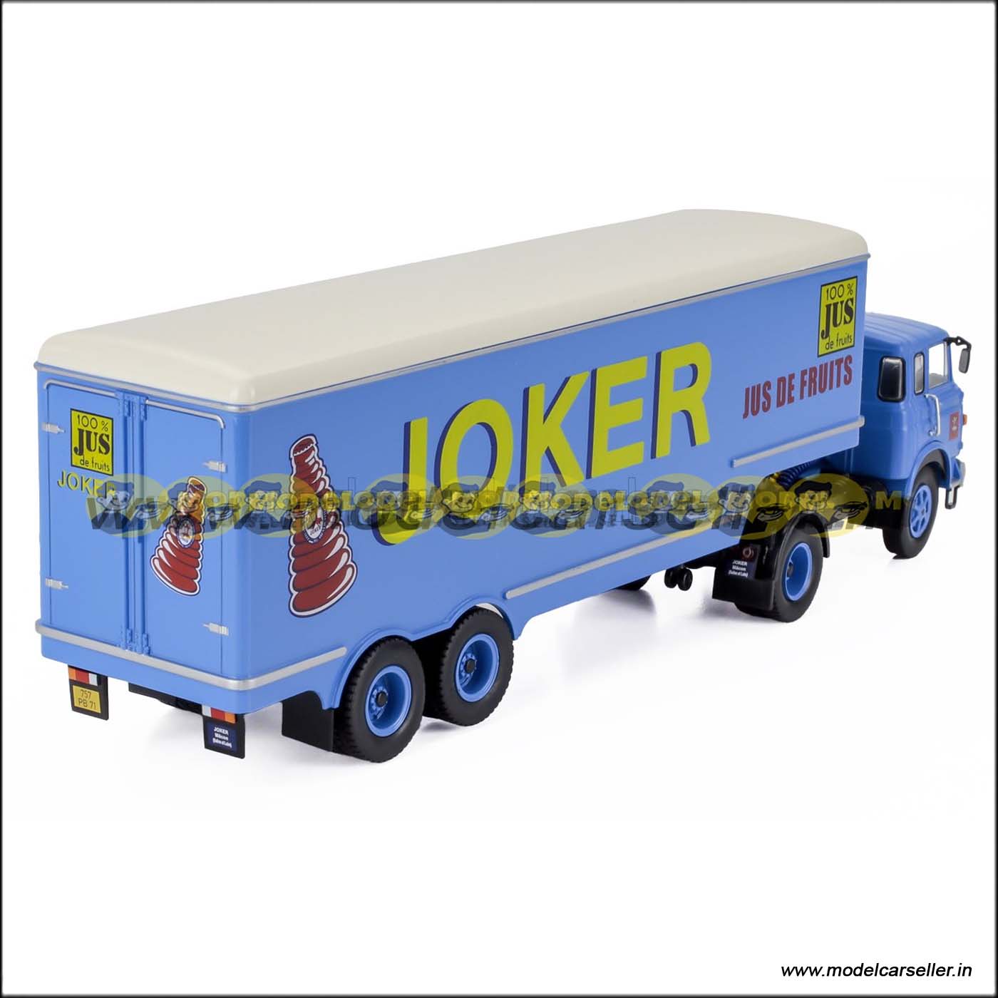 1/43 Altaya BERLIET JUS DE FRUITS TR12 Truck 1964 Diecast Scale Model