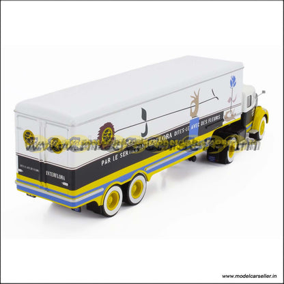 1/43 Altaya BERLIET TLR INTERFLORA TRANSPORTS 1956 Diecast Scale Model