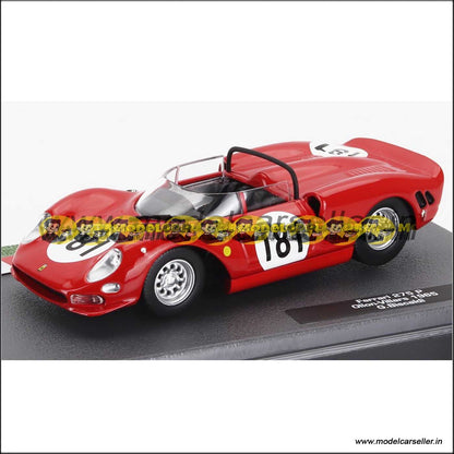 1/43 Ferrari 275P SPIDER N 181 1965 GIANPIERO BISCALDI Altaya Diecast Scale Model Race Car