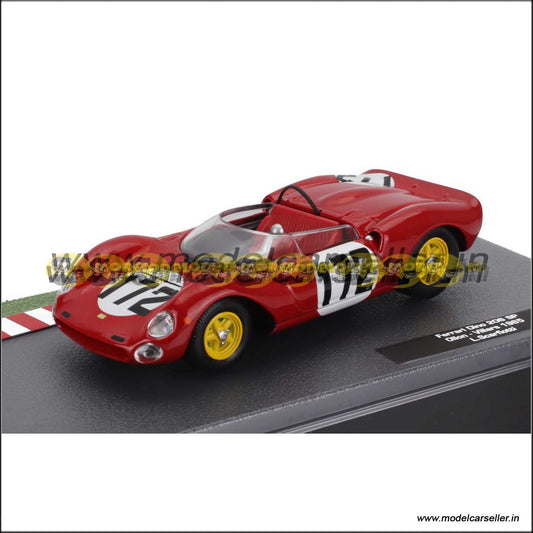 1/43 Ferrari 206SP DINO SEFAC N 172 OLLON VILLARS 1965 LUDOVICO SCARFIOTTI Altaya Diecast Scale Model Race Car 